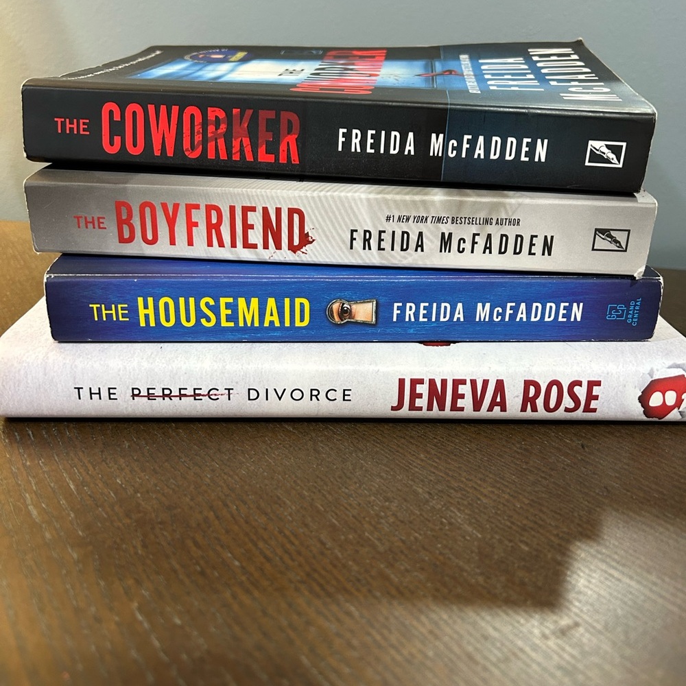 Freida McFadden and Jeneva Rose Book Set - Multicolor